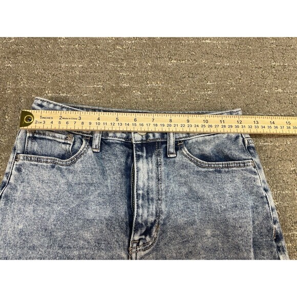 Hollister 0R W 24 L 27 Women’s Jeans Distressed Patchwork Ultra, High-Rise Mom - Picture 4 of 12